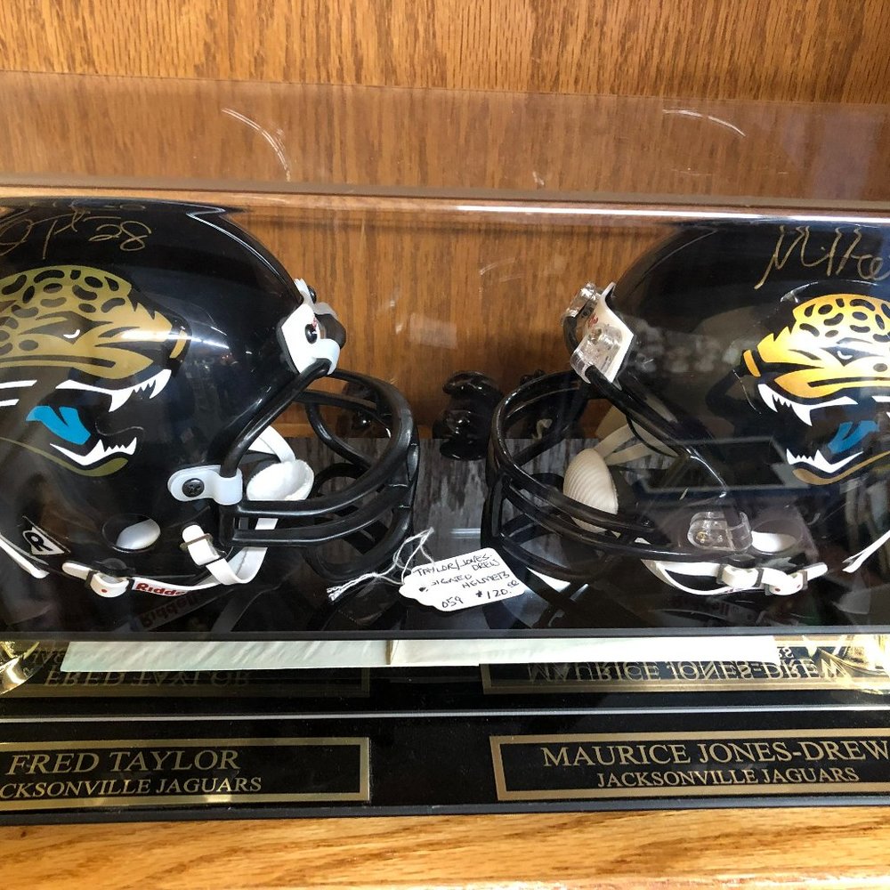 Miniature Signed football Helmets